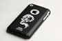 Apple iPhone 1G Soft Polycarbonate Slim fit Case - Black with Dragon Tattoo (Cozip Brand) Made in Korea