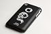 Apple iPhone Soft Polycarbonate Slim fit Case - Black with Dragon Tattoo (Cozip Brand) Made in Korea