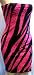 Mosquitohead Women's TIGER PRINT TUBE DRESS