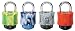 Tools & Hardware : Master Lock 2051XD Titanium 1-7/8-Inch Combination Translucent Padlock in Red, Green, Blue or Orange, 1-Pack