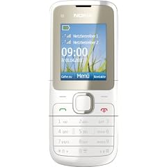 Nokia C2-00 Handy (Dual-Sim Handy, 4,6 cm (1,8 Zoll) Display, Bluetooth, MP3, E-Mail, VGA Kamera) wei�