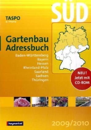 Cover image : TASPO Gartenbau-Adressbuch Süd 2009/2010, m. CD-ROM