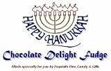Gourmet Food : 'Happy Hanukkah' Chocolate Delight Fudge