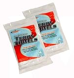 Best Price Detailers Choice 100% Cotton Terry Towels - 2 Packages of 4