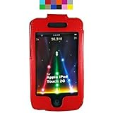 Carry Case for apple iPod Touch2nd and 3rd Generation + iPod USB car charger + iPod USB wall charger and screen protector kit (Ipod Touch 3G, Froza Red)