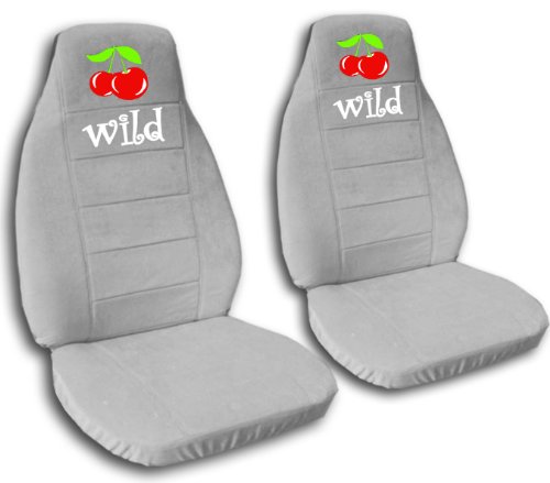 2 silver wild cherry seat covers, for a 2001 Mini Cooper. Please do notify us if you have side airbags.