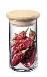 Bodum W8060-19 Storage Jar, 0.6L, with Wooden Lid