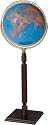 16" Lewis Blue Globe with Stand