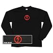 Marilyn Manson - Bolt Logo Embroidered Long Sleeve Shirt