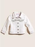 GUESS Kids Girls Denim Jacket with Jewels