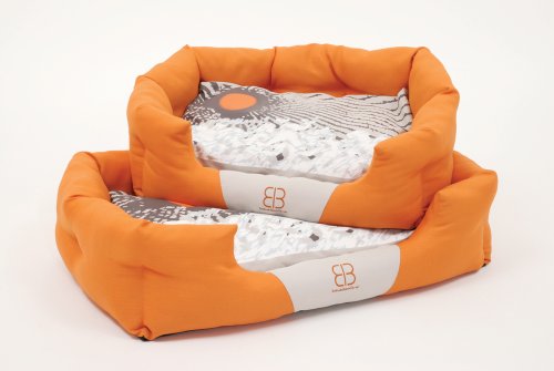 Petego Sun Blossoms Bolster Pet Bed, Large