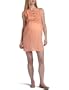 more of me Women's Maternity Oh Baby! Bib Dress,Orange,Medium
