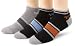 Ecko UNLTD. Men's Rhino Stripe Lo Cut Socks