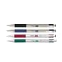 Zebra's F-301 Stainless Steel Retractable Ballpoint Pen 0.7mm Assorted 4 Pack (27174)