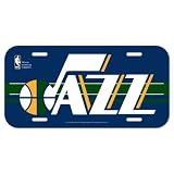 Utah Jazz Official Logo License Plate