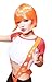 Leeloo Wig Cosplay The 5th Fifth Element Party Prop Xcoser