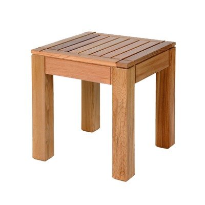Cedar Delite RCFNC400X400 Square Western Red Chair Outdoor End