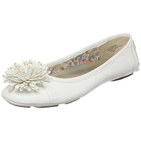 AK Anne Klein Womens Bambam Ballet Flat