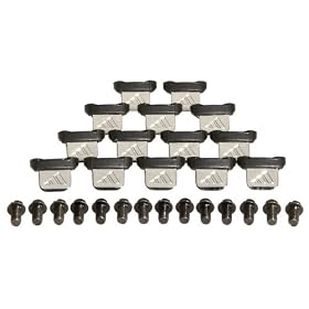 adidas Baseball Replacement Metal Cleat,Black Silver,One Size by adidas