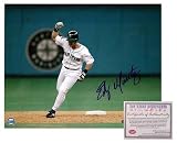Edgar Martinez Seattle Mariners MLB Hand Signed 8x10 Photograph 1995 ALDS HR