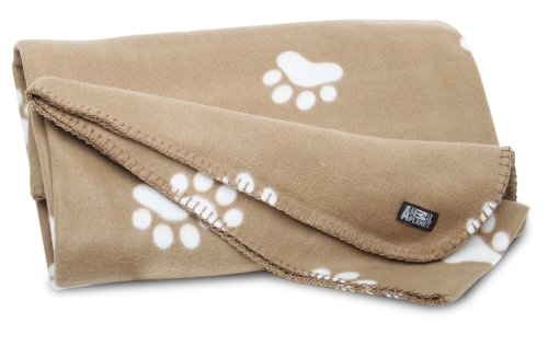 Animal Planet 6-Foot by 6-Foot Pet Blanket, 2-Per Pack, Tan