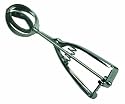 Piazza 1-3/4-Inch by 2-3/8-Inch Oval Gelato Scoop, Stainless Steel
