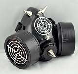Cyber Goth Gas Mask Respirator Rave Cosplay Anime Steam Punk