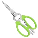 Messermeister 8-Inch Take-apart Kitchen Scissors, Green