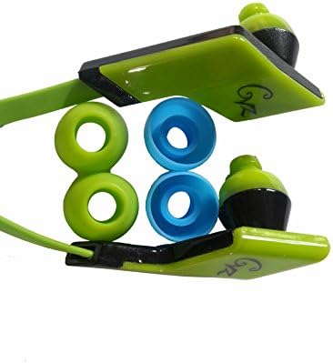 GYZ Hi-Fi Music Sound Transmit, Fancier's Stereo Headphone With Mic--Green