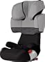 Cybex Solution X Fix + Booster Car Seat - Stone