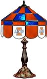 NCAA Illinois Fighting Illini 14 Tiffany Style Executive Table Lamp