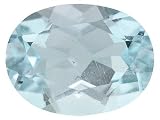AVG 1.00CT 8X6MM OVAL AQUAMARINE