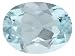Jewelry : AVG 1.00CT 8X6MM OVAL AQUAMARINE