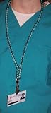 ID Lanyard Badge Holder Ipod Cell Phone Nurse Hospital 550 Paracord