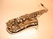 Rossetti Nickel Plated Eb Alto Saxophone, Hard Shell case