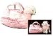 Silver Moon Poodle in a Bag Pink