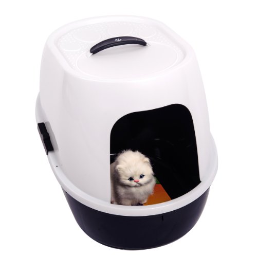 Favorite 21 Inch by 16 Inch by 17 Inch Cat Litter Box Medium to Large