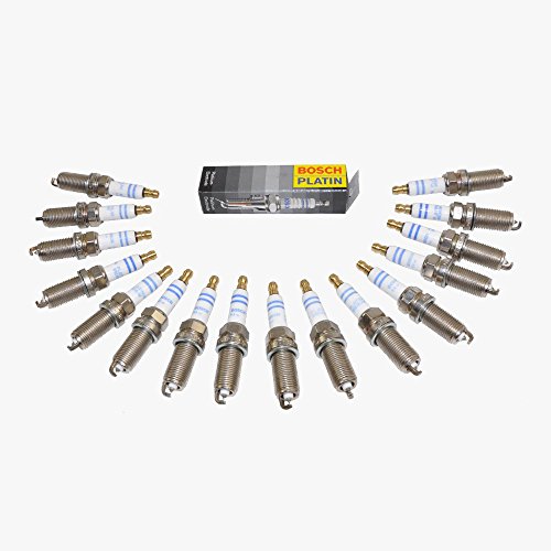 MercedesBenz Spark Plugs Plug Set Platinum Bosch OEM FR6M332/0041303 (16pcs) Check Price