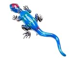 Incredible Enamel Body Sapphire Crystal Lizard Reptile Pin Fashionable Brooch