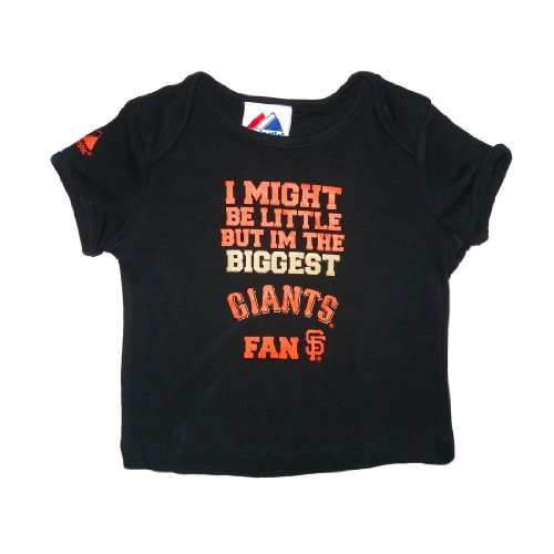 Infant / Baby MLB San Francisco Giants My First Tee T-Shirt - Black (Size: 24)