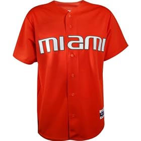 Miami Hurricanes College Baseball Replica Jersey