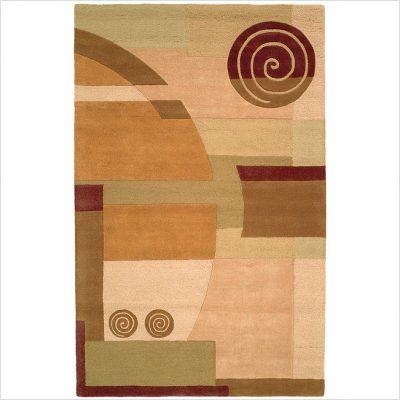 Rodeo Drive RD643A Beige Contemporary Rug Size: 2'6 x 14' Runner