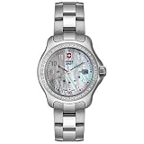 Swiss Army Diamond Watch, Womens Officers 1884 Diamond Mother of Pearl Watch