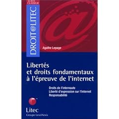 Libert�s et droits fondamentaux � l'�preuve de l'internet (ancienne �dition)