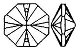 12 mm 30% Lead Crystal Octagon #1032-12