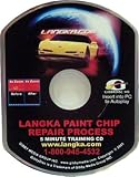 LANGKA Paint Chip Repair Process 5 Minute Training CD