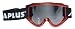 Sporting Goods : Maplus Chrome Sr. Ski & Snowboard Goggles with 3 Single Lens - Fire Red