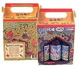 Gourmet Gag Gift - See Dick Burn Hot Sauce Gift Box: A great gift set with 3 hilarious sauces: See Dick Burn 5oz, See Jane On Fire 5oz, and See Spot In Heat 5oz. A perfect gag gift!
