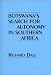 Book Botswana's Search for Autonomy in Southern Africa: (Contributions in Political Science)