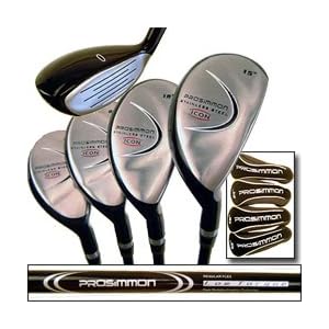 PROSiMMON Icon Hybrid Iron-Wood Set 1-2-3-4 w/Headcovers